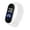 White, variant on Sporty Digital LED Watch with Date Display - Flexible Silicone Wristband for Men Women (Day/Night Use) White 1.77x0.78''