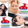 thumbnail image 5 of Hair Scalp Massager Shampoo Brush, [Wet & Dry] Manual Head Scalp Massage Brush, Soft Silicone Bristles Care for The Scalp, Exfoliate and Remove Dandruff, Promote Hair Growth, 5 of 7