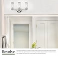 thumbnail image 4 of WV309033NBCG-Kuzco Lighting-Revolve - 3 Light Bath Vanity-Natural Brass Finish, 4 of 7