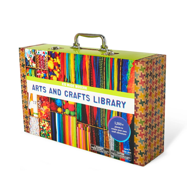 Kid Made - Kit de biblioteca para manualidades y artes modernas, 1 EA