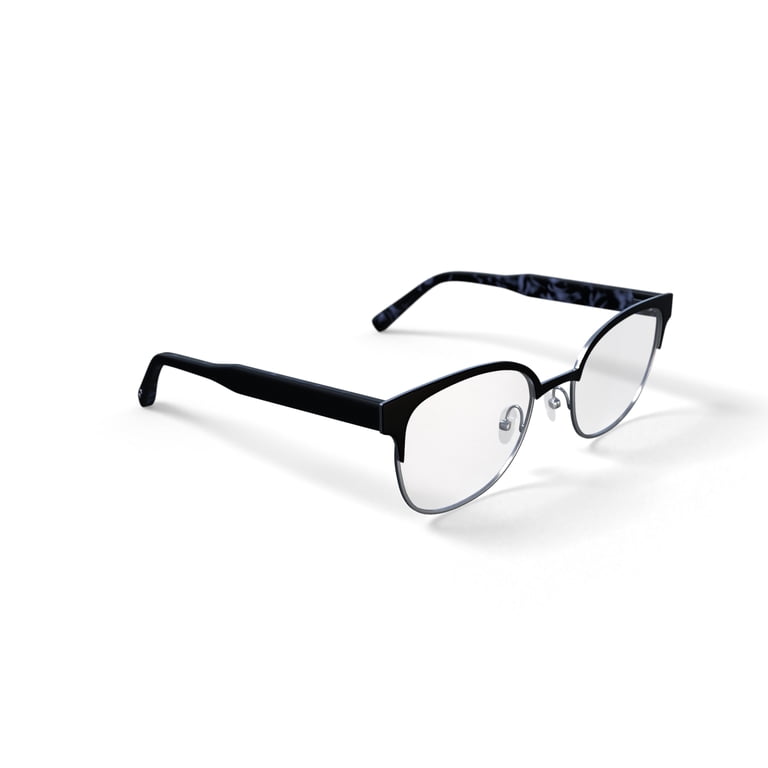 Reverb Women's RVLO6014 Prescription Eyeglasses with Case, Black