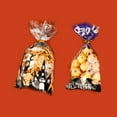 Clearance Sale! 50 Pcs Halloween Candy Bags Plastic Gift Transparent