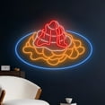 thumbnail image 2 of Handmadetneonsign Funnel Cake Neon Sign, Funnel Baking Wall Art Decor, Cake Bakery Wall Decor, 2 of 5