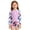 Z1 Purple, variant on Ticikt Girls Rash Guard Swimsuit UPF 50 2 Piece Long Sleeve 1/2 Zip Quick Drying Chlorine Resistant Swimwear Pool Beach Shorts,Color:Multicolour,Size:5-6 Years