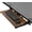 Vintage Brown, variant on Extra Long Clamp-on Computer Keyboard and Mouse Under Desk Slider Tray, 34 x 11 inch Pull Out Platform Drawer, Black