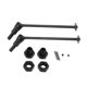 thumbnail image 1 of Eje de transmisión delantero y trasero de metal para coche RC JLB 1/10, accesorios y piezas, color negro, 1 of 14