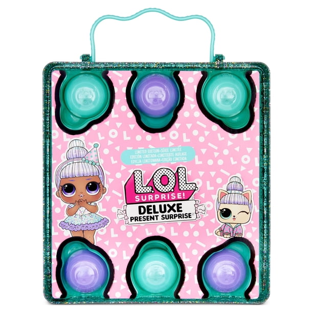 LOL Surprise Deluxe Present Surprise (Teal) - Limited Edition