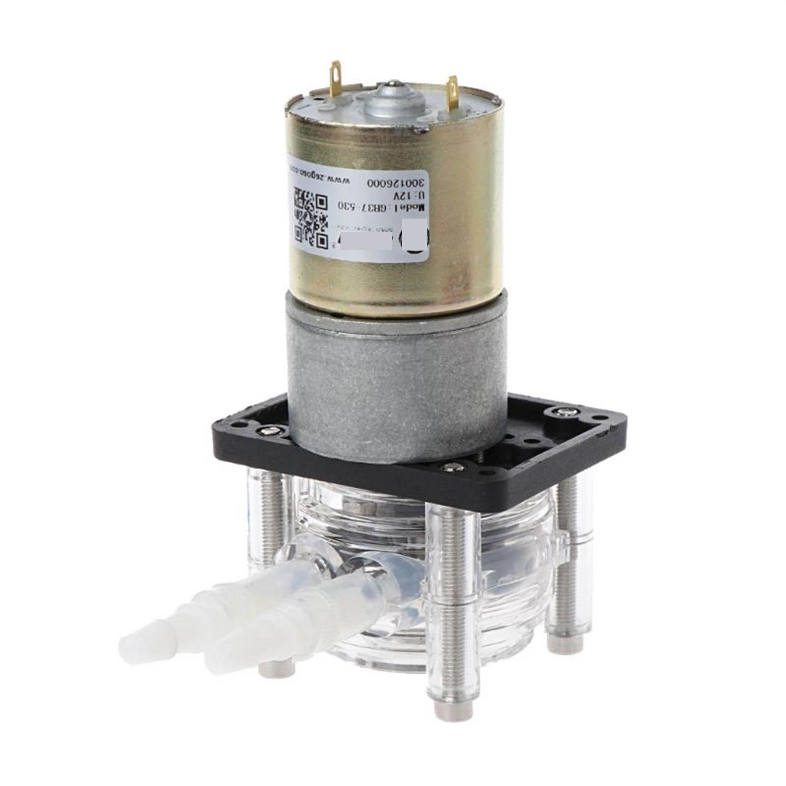 DC 12/24V Peristaltic Pump Large Flow Dosing Pump Vacuum Aquarium Lab Analytical