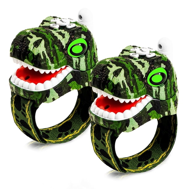 Walkie Talkies AZYFEI Dinosaur para niños de 3 a 12 años de largo alcance