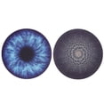 thumbnail image 1 of Shisuyan 2pcs Mouse Pad Pattern Rubber Mouse Mat Gaming Mouse Pad Computer Supply, 1 of 8