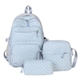 thumbnail image 2 of 2026 New Cute Bow Backpack 3-Piece Set, Cute Backpack Set Aesthetic Daypack Bow Rucksack, 2 of 4