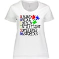 thumbnail image 3 of Inktastic Autism Awareness Acronym Women's Plus Size T-Shirt, 3 of 5