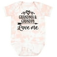 thumbnail image 3 of Inktastic Grandma Grandpa Love Me Arrow Boys or Girls Baby Bodysuit, 3 of 5