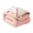 Pink PK, variant on Solid Color Lambskin Blanket Double Flannel Soft Warm Tie Dyed Thickened Bed Couch Gift Blanket Machine Washable All Season 1x Blanket