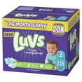 Luvs Triple Leakguards Diapers Size 2 228 Count