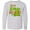 AC-Heather Grey, variant on Inktastic It's My 5th Birthday with Cute Green Alligator Long Sleeve Youth T-Shirt