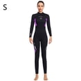 thumbnail image 2 of SALNA DE DIVE 3MM HETSUITS SCR Traje de buceo de neopreno Mangas largas Pantalones largos Traje de surf resistente al desgaste para snorkeling Surfing Natación Púrpura S Advancent OD003296-22, 2 of 7