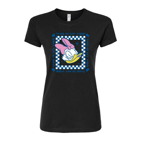 Disney - Daisy - This Is My Vibe - Juniors Fitted Graphic T-Shirt