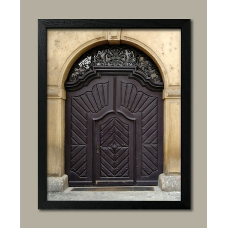 Framed Prague Door III Beautiful Modern France Florence Best Retro Classic Doorway Italy (Best Buys In Prague)