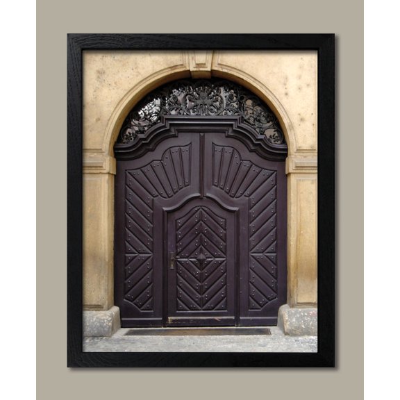Framed Prague Door III Beautiful Modern France Florence Best Retro Classic Doorway Italy 11x14