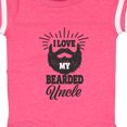 thumbnail image 4 of Inktastic I Love My Bearded Uncle Boys or Girls Baby Bodysuit, 4 of 5