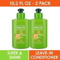 Garnier Fructis Sleek & Shine Intensely Smooth LeaveIn Conditioning Cream,