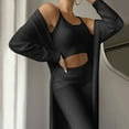 thumbnail image 2 of Lindreshi Womens Pajama Sets Women's Winter Plush Casual Sportswear Long Sleeves 3 Piece Set, 2 of 4