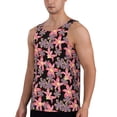 thumbnail image 2 of Haiem Lilies Flowers Men Workout Tank Top Gym Bodybuilding Sleeveless Muscle T Shirts Athletic Tank Breathable Workout Shirt-Small, 2 of 9