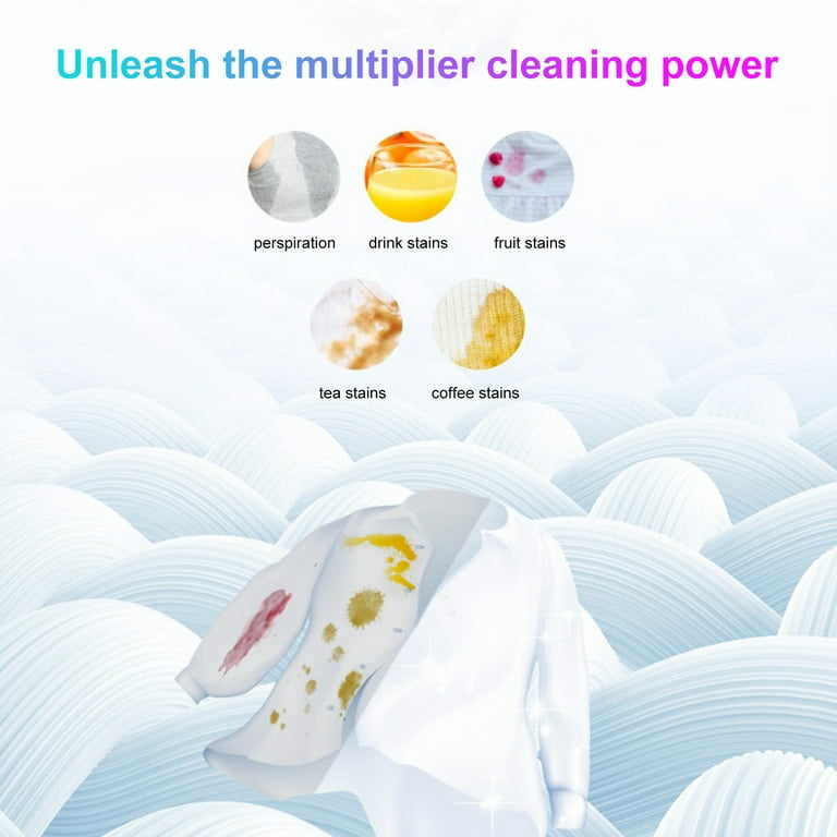 30pcs Household Laundry Tablets Strong Decontamination Without