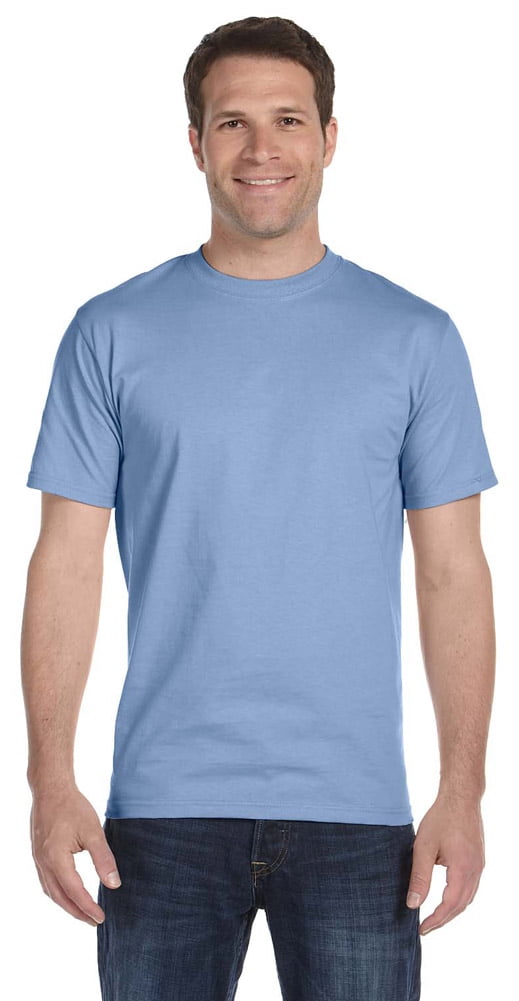 Hanes TAGLESS T-Shirt_Light Blue_4XL
