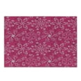 thumbnail image 1 of Hot Pink Cutting Board, Floral Arrangement Pattern on Hot Pink Background Spring Flourish Bloom, Decorative Tempered Glass Cutting and Serving Board, Small Size, Hot Pink White Purple, by Ambesonne, 1 of 1