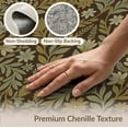 thumbnail image 6 of ODIKA 8'x10' Washable Area Rug Dining Under Academia Inspired Leafy Symmetrical Table Alfombras for King Size Bedroom Bed, Master Suite, Non-Shedding, Easy Care, 6 of 7
