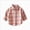 Z001-Pink, variant on WXFAZCVU Baby Boy Flannel Shirt Toddler Plaid Shirt Button Down Jacket Coat Fall Outfits Size 4-5 Years