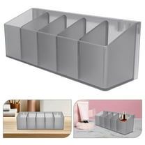 LEORX skincare organizers Compartment Makeup Organizer Acrylic Easy Access Women Bathroom 1Set