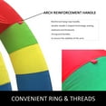 thumbnail image 5 of VEVOR Twin Arches 26ft X 13ft Inflatable Rainbow Arch with 370W Blower Advertising Birthday Party Decoration Arch, 5 of 9