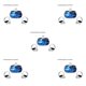 thumbnail image 3 of Inteprter Juego de pegatinas protectoras para controlador de auriculares VR para Quest 2, pegatina de cubierta de auriculares VR de piel de PVC para Type2 NO2, 3 of 6