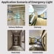 thumbnail image 5 of Lámpara de Luz de Emergencia LED Recargable con Enchufe US para Hogar Automática en Fallos de Alimen, 5 of 9