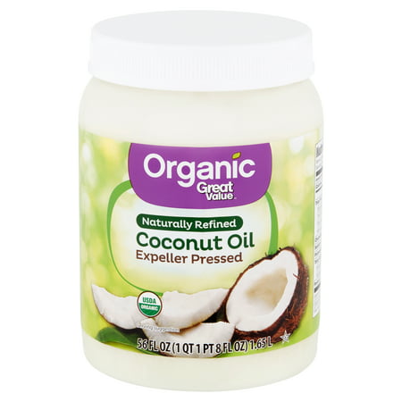 Great Value Organic Naturally Refined Coconut Oil, 56 fl (Best Way To Ingest Coconut Oil)
