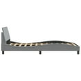 thumbnail image 5 of vidaXL Bed Frame with Headboard Platform Mattress Foundation Bedroom Fabric, 5 of 8
