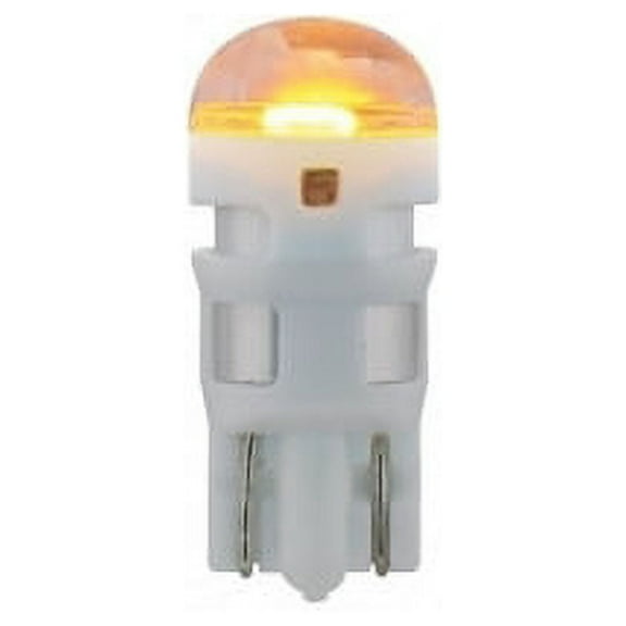 United Pacific 36917 1 High Power LED 194 / T10 Bulb - Amber (2 Pack)
