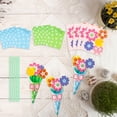 thumbnail image 3 of Kit De Manualidades Para Hacer Ramos De Flores Diy Manualidades Con Papel Para Niños Haz Tu Propio Ramo De Flores Para Mamá Manualidades Actividades Para El Aula Y El Hogar, 3 of 6