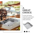 thumbnail image 3 of OULII 1 Set of Baking Pan Toaster Oven Tray Easy to Clean for Cooking Professional Chefs, 3 of 6