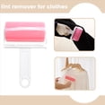 thumbnail image 2 of 2X Quitapelusas Lavable Ropa Pelo Pegajoso Rodillo Reutilizable Portátil Removedor de Pelo para Mascotas Rodillo Pegajoso, Rosa, 2 of 10
