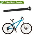 thumbnail image 3 of Unique Bargains Bike Suspension Seatpost 31.6x400mm Saddle Post Seats Matte Black Carbon Fiber, 3 of 8