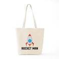 thumbnail image 6 of CafePress - Rocket Man Tote Bag - Unisex Canvas Tote Bag, Beige, 1-Piece, 6 of 7