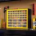 thumbnail image 3 of IRIS USA, Armoire à 44 Tiroirs, Noir et Jaune, 3 of 9