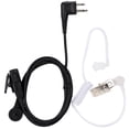 thumbnail image 2 of 2 Pin Sound Tube Earphones, Transparent Headset for 2 Way Motorola Walkie Talkies cls1110 cp200 cls1110 cls 1410 cp185 rmu2040, 2 of 8