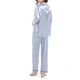 thumbnail image 4 of Pijama Prolriy para mujer, conjunto de manga larga con botones, ropa de dormir suave, ligera, cómoda, pantalones largos, ropa de estar en casa, conjuntos de pijama para mujer, conjuntos de estar en, 4 of 5