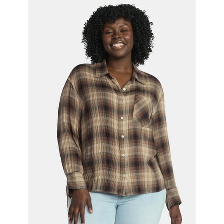 Free Assembly Women’s and Women’s Plus Half Zip Sweater with Long Sleeves, Midweight, Sizes XS-4X