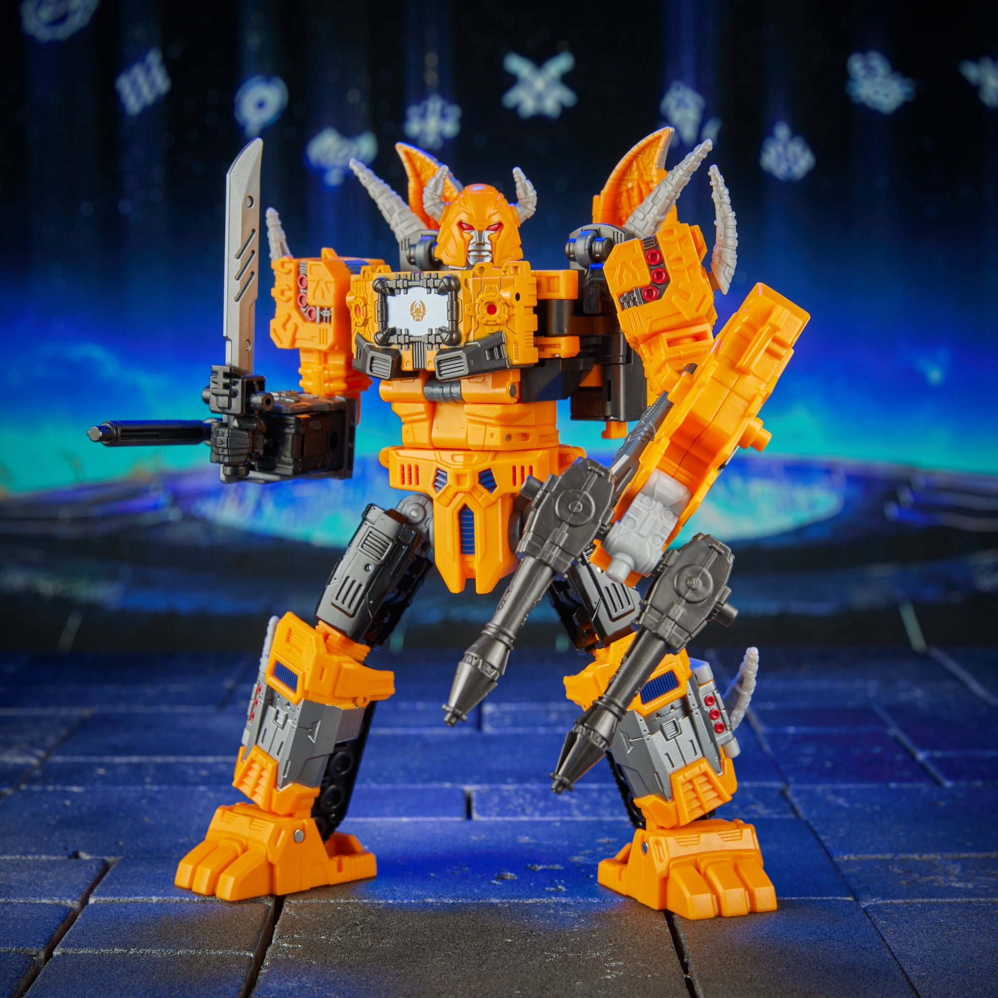 Transformers Toys Age of the Primes Herald of Unicron 7.5" Action Figure, 8 and up